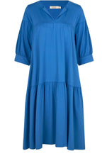 Nadio Nebulas Blue Jersey Midi Dress