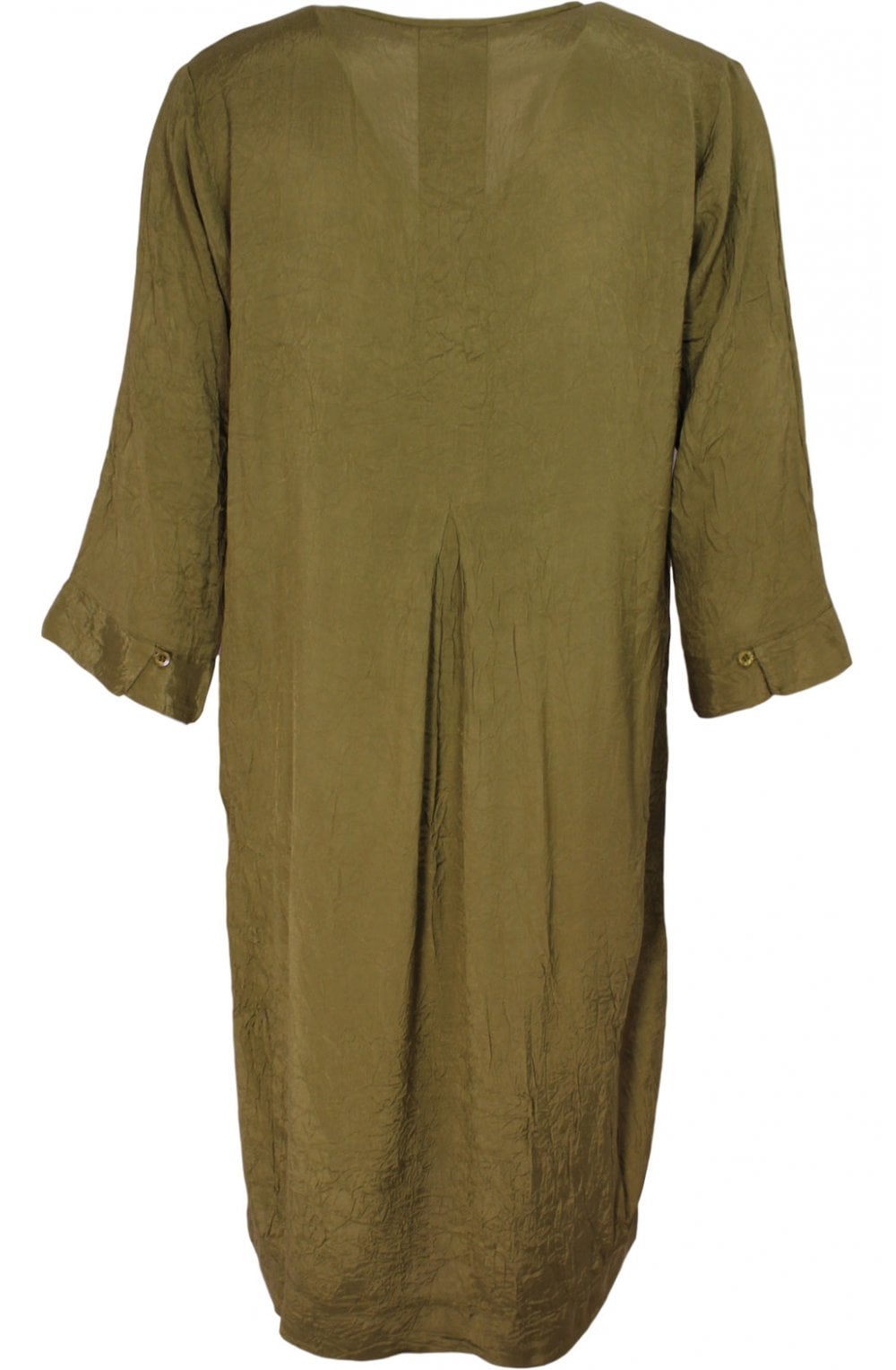 Nahia Army Green Dress