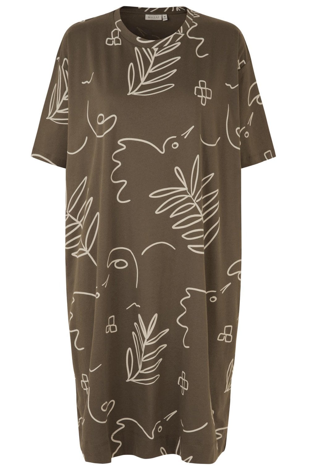 Nalos Crocodile Jersey Dress