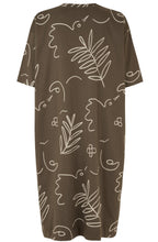 Nalos Crocodile Jersey Dress