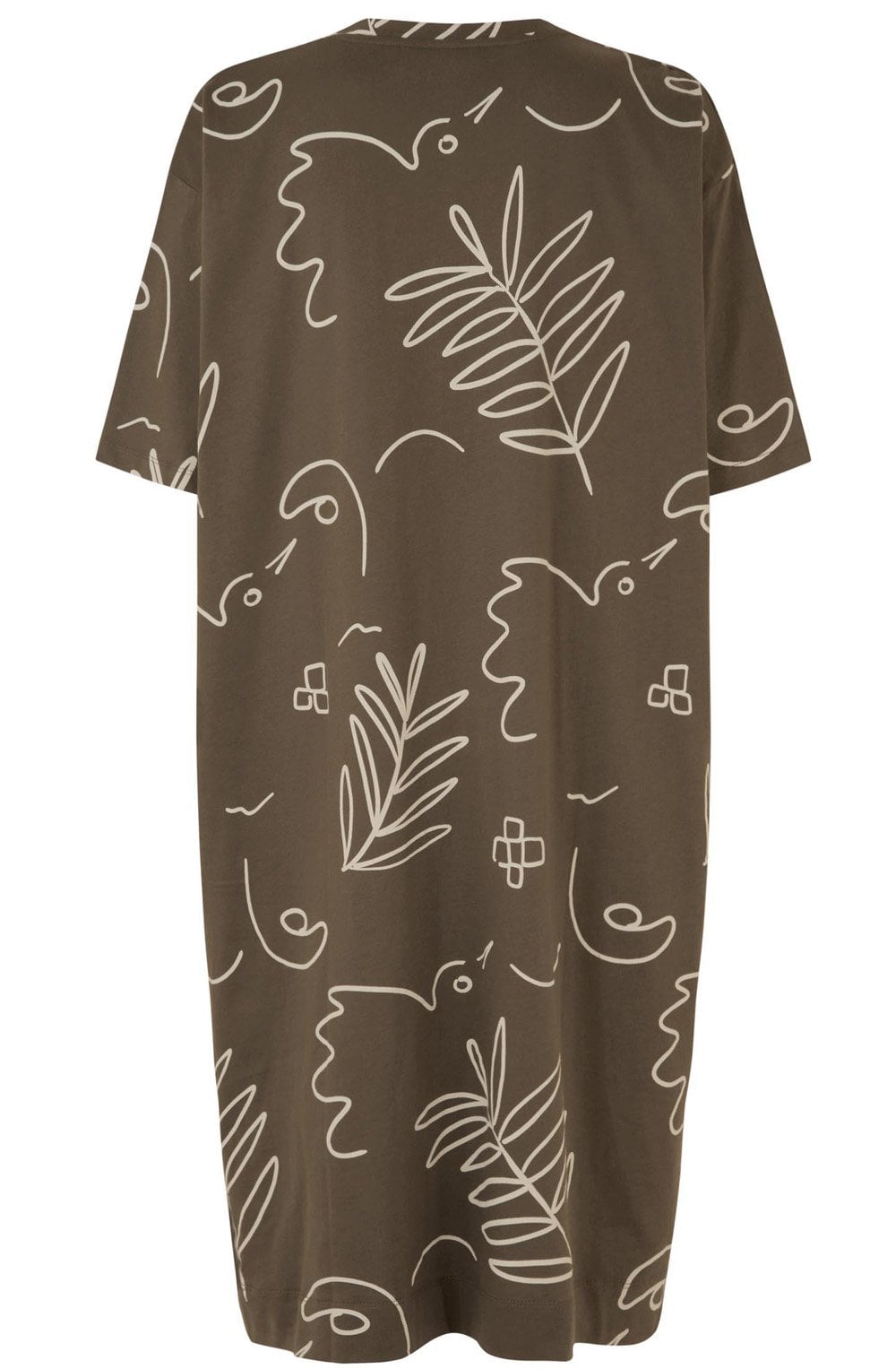 Nalos Crocodile Jersey Dress