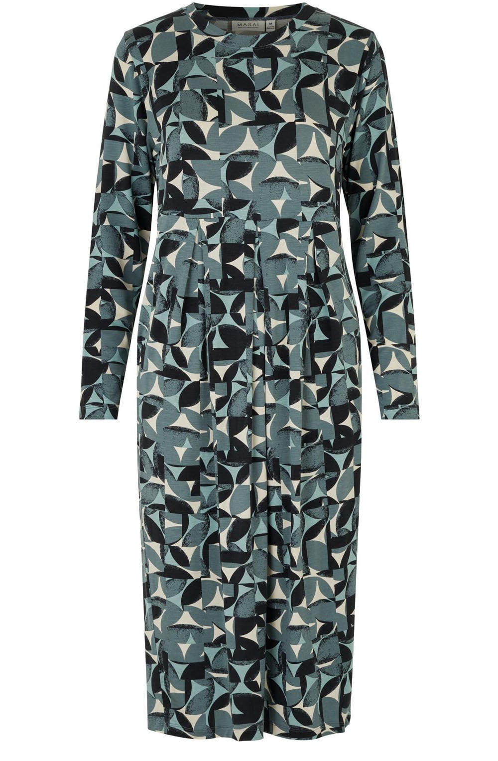 Namo Jadeite Fitted Jersey Dress
