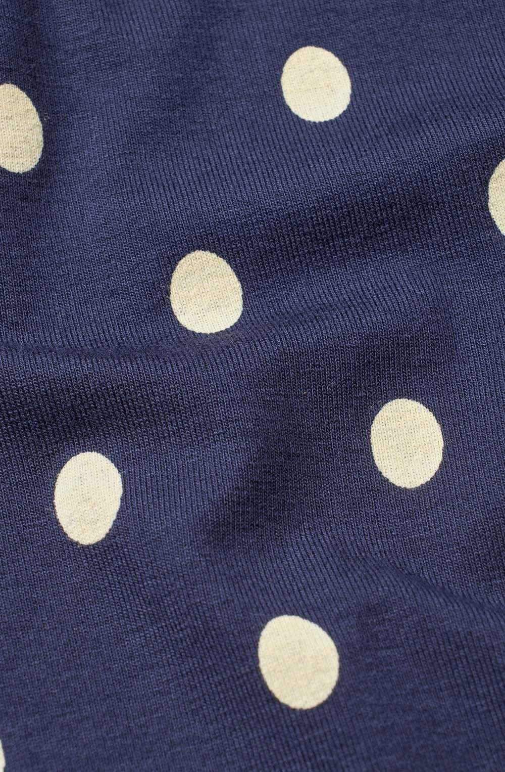 Namo Navy Spot Print Dress
