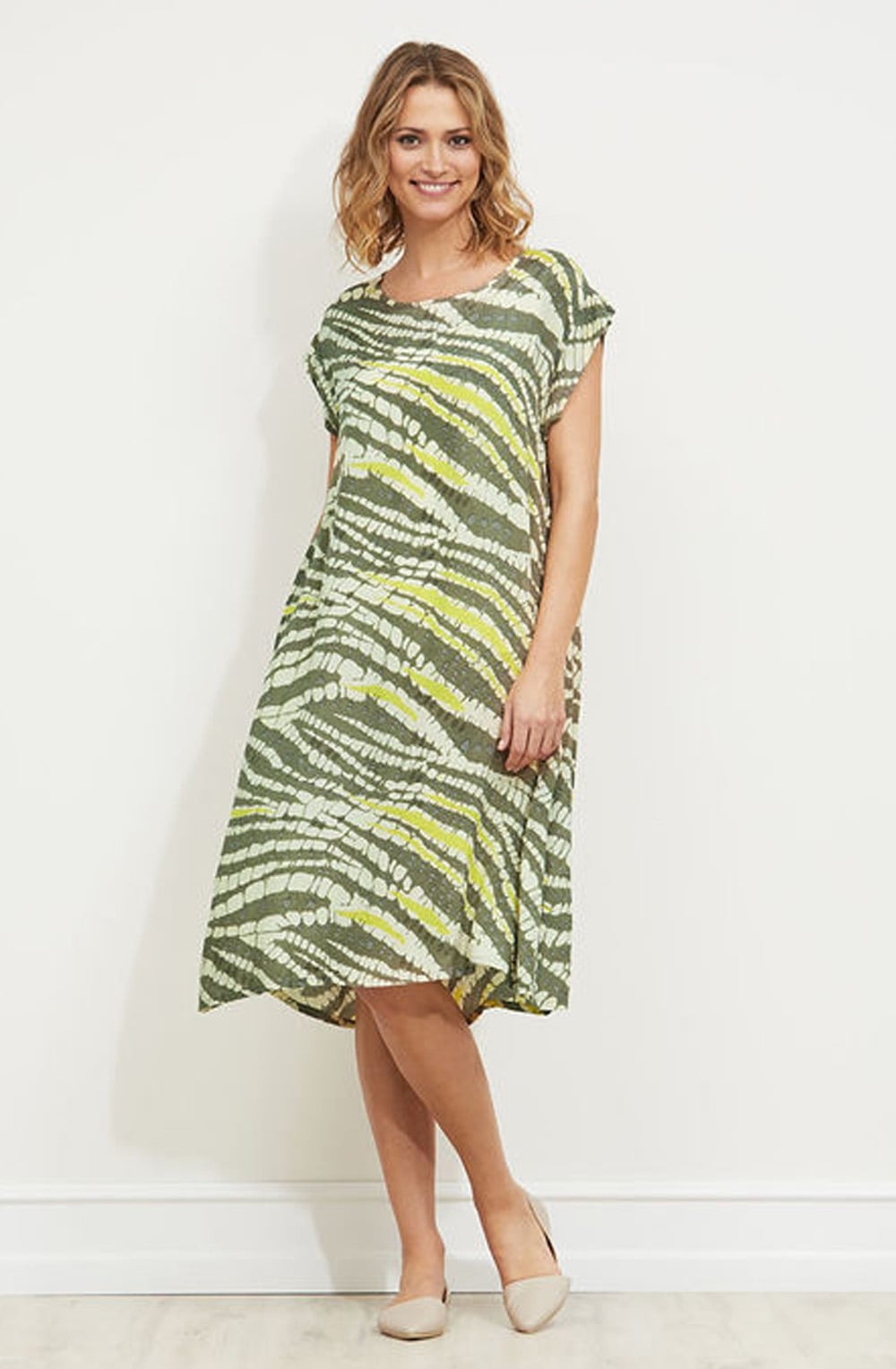 Nan Moss Patterned Dress
