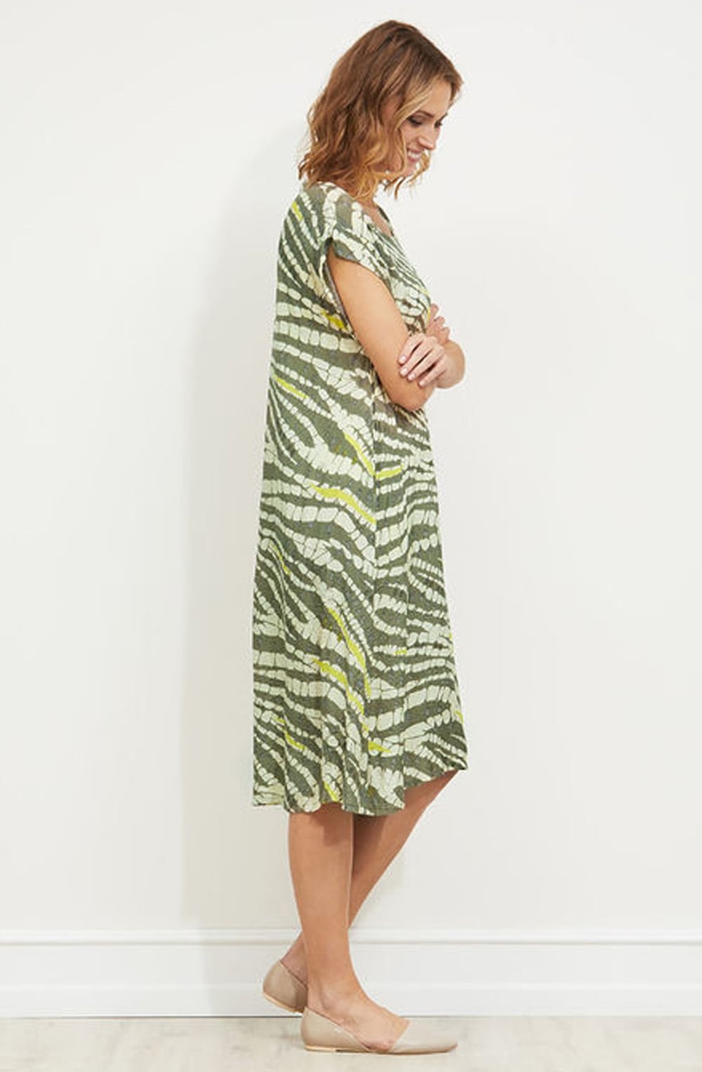 Nan Moss Patterned Dress