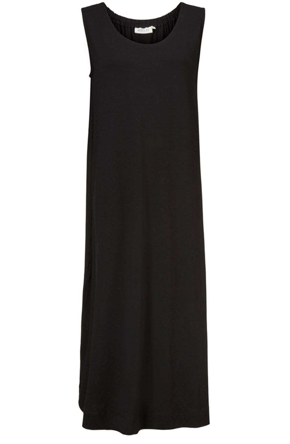 Nania Black Jersey Dress
