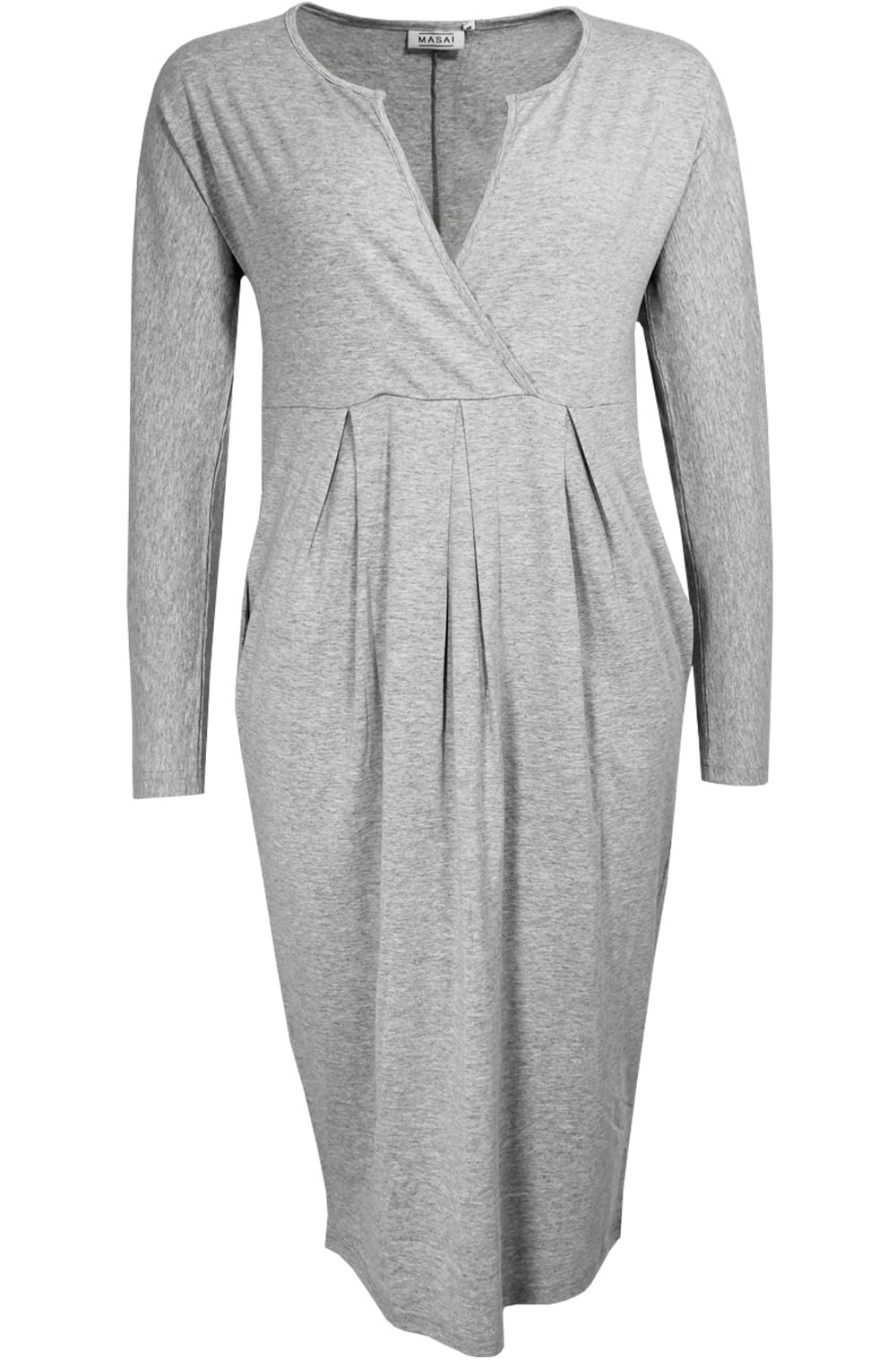 Nanu Grey marl Jersey Dress