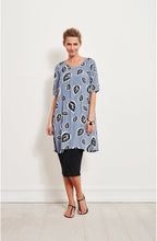Naomi Bold Leaf Print Dress