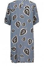 Naomi Bold Leaf Print Dress