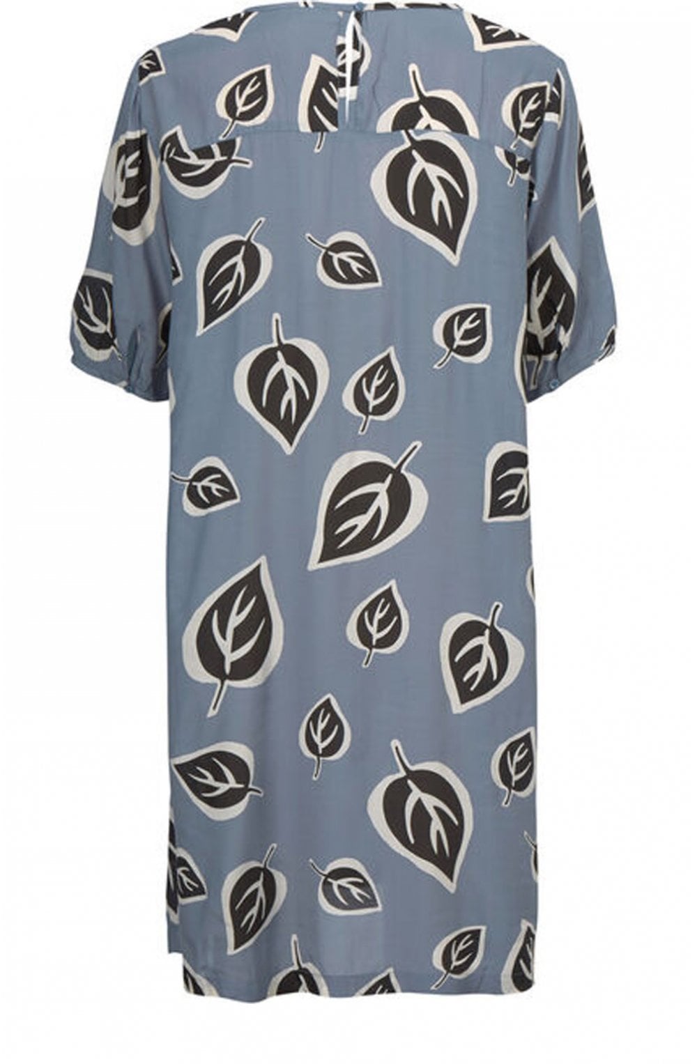 Naomi Bold Leaf Print Dress
