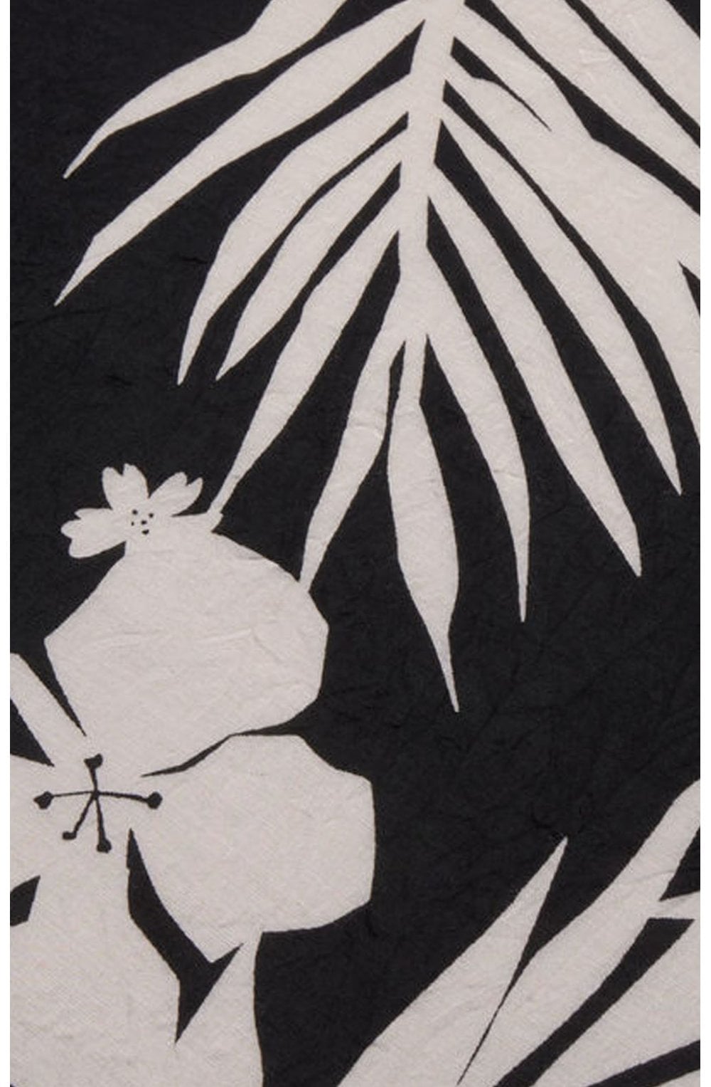 Nara Black & off White Print Dress