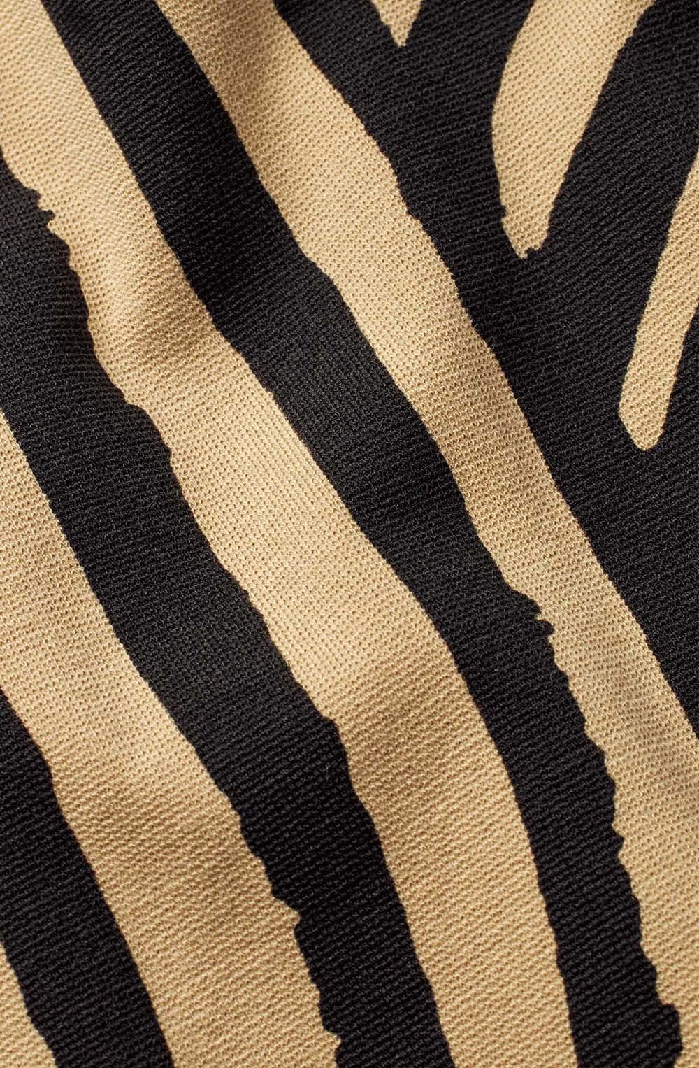 Narissa Travertine Graphic Shaped Dress