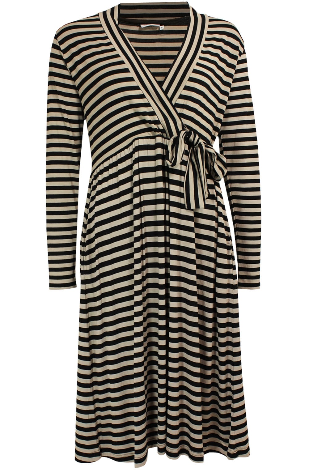 Nasli Striped Jersey Dress