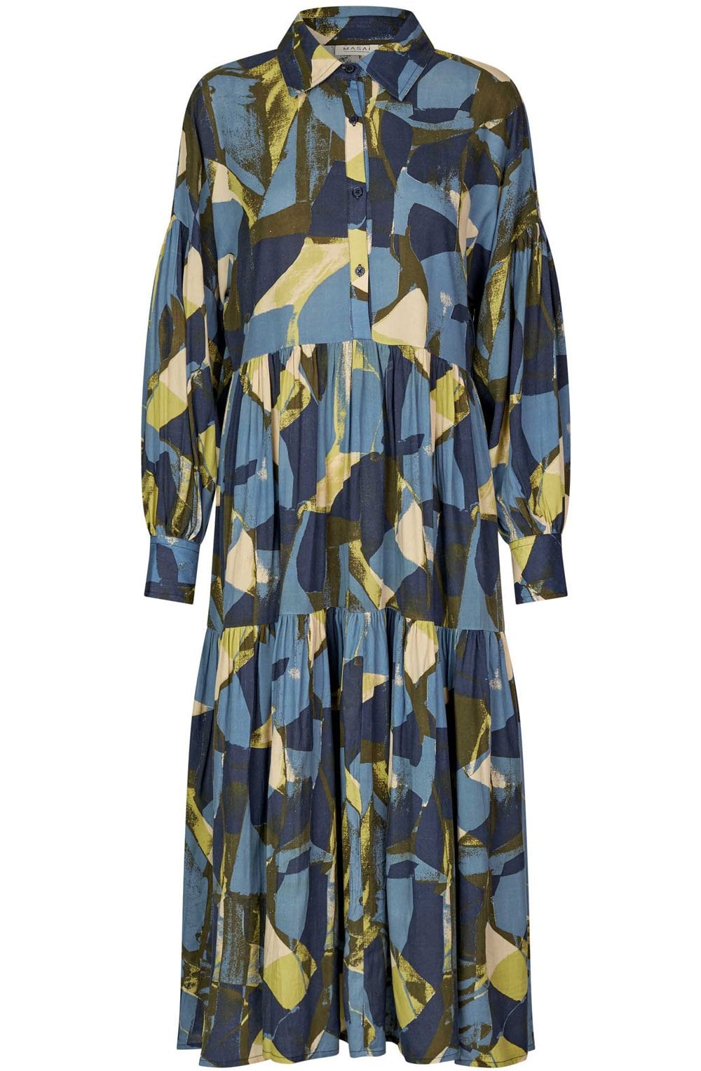 Natuluma Proven Blue Collared Dress