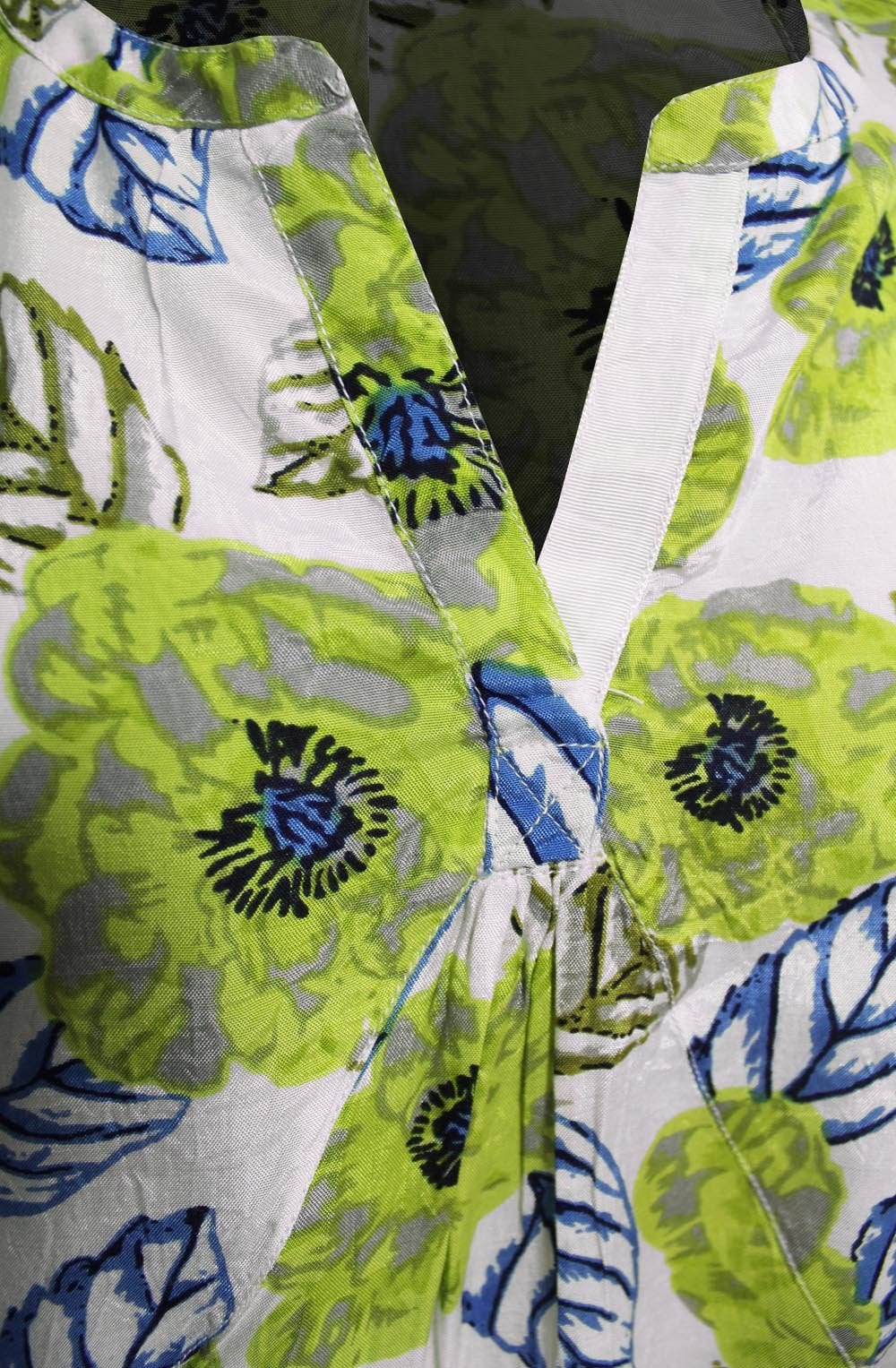 Nava Lime Original Floral Dress