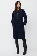 Navy Blazer Nilyra Corduroy Dress
