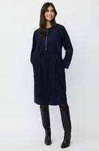 Navy Blazer Nilyra Corduroy Dress