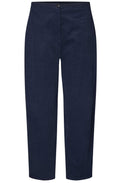 Navy Blazer Parastoo Corduroy Barrel Trousers