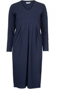 Neba Navy Jersey Dress