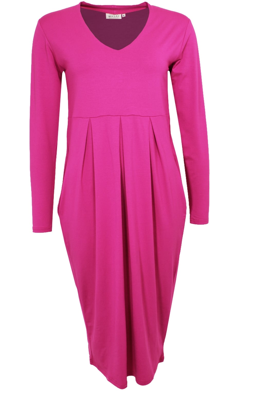 Neba Pink Jersey Dress