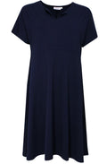 Nebala Navy Jersey Dress