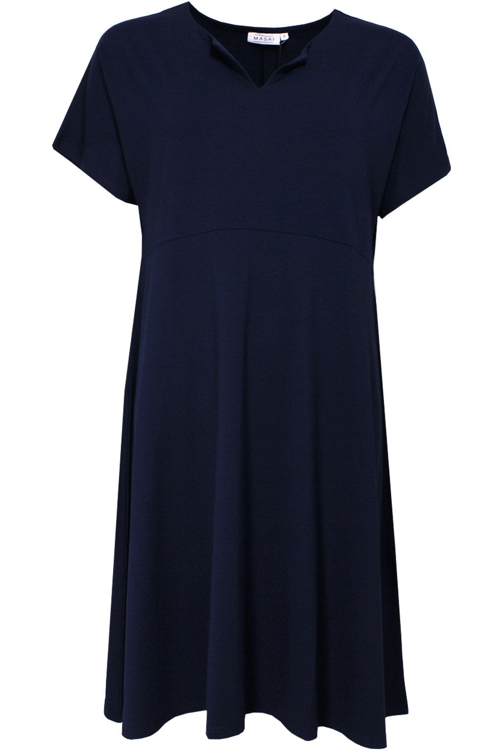 Nebala Navy Jersey Dress