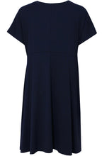 Nebala Navy Jersey Dress