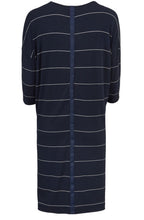 Nebine Navy Original Striped Dress