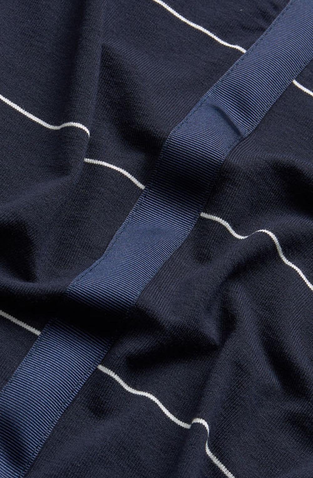 Nebine Navy Original Striped Dress