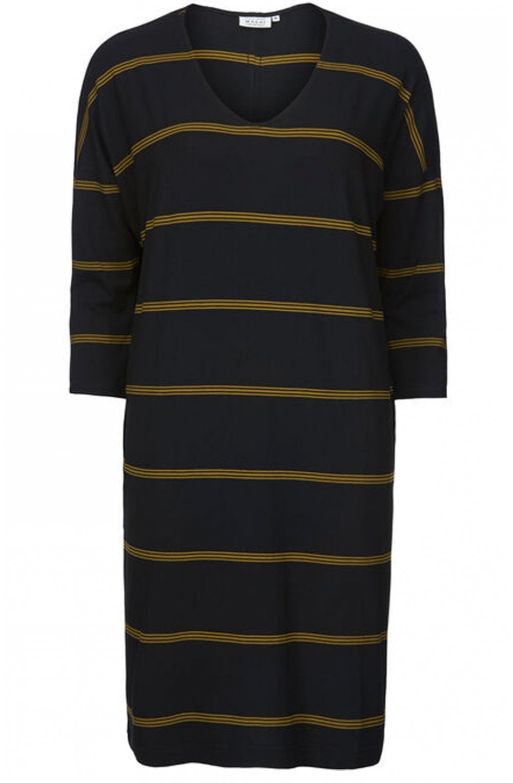Nebine Striped Jersey Dress