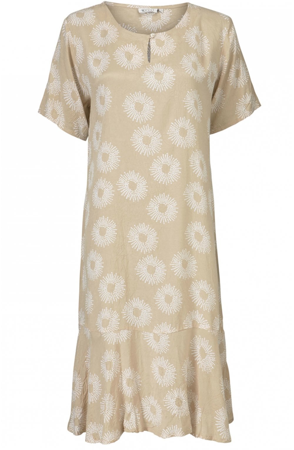Nebit Sand Patterned Dress