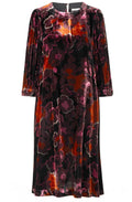 Nejalo Potters Clay Velvet Dress