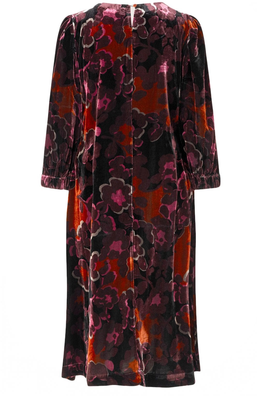 Nejalo Potters Clay Velvet Dress