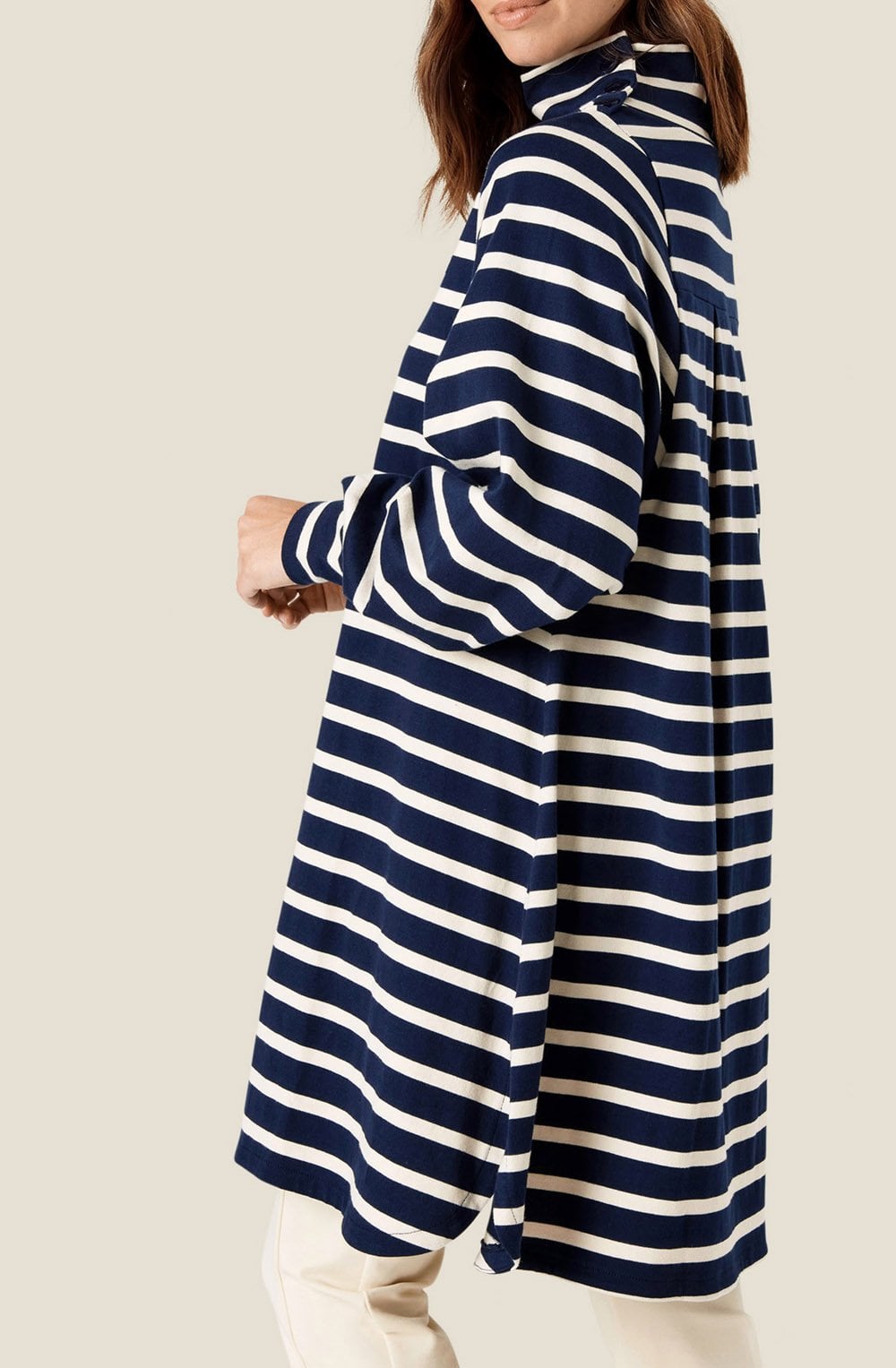 Nejanas Navy Jersey Dress