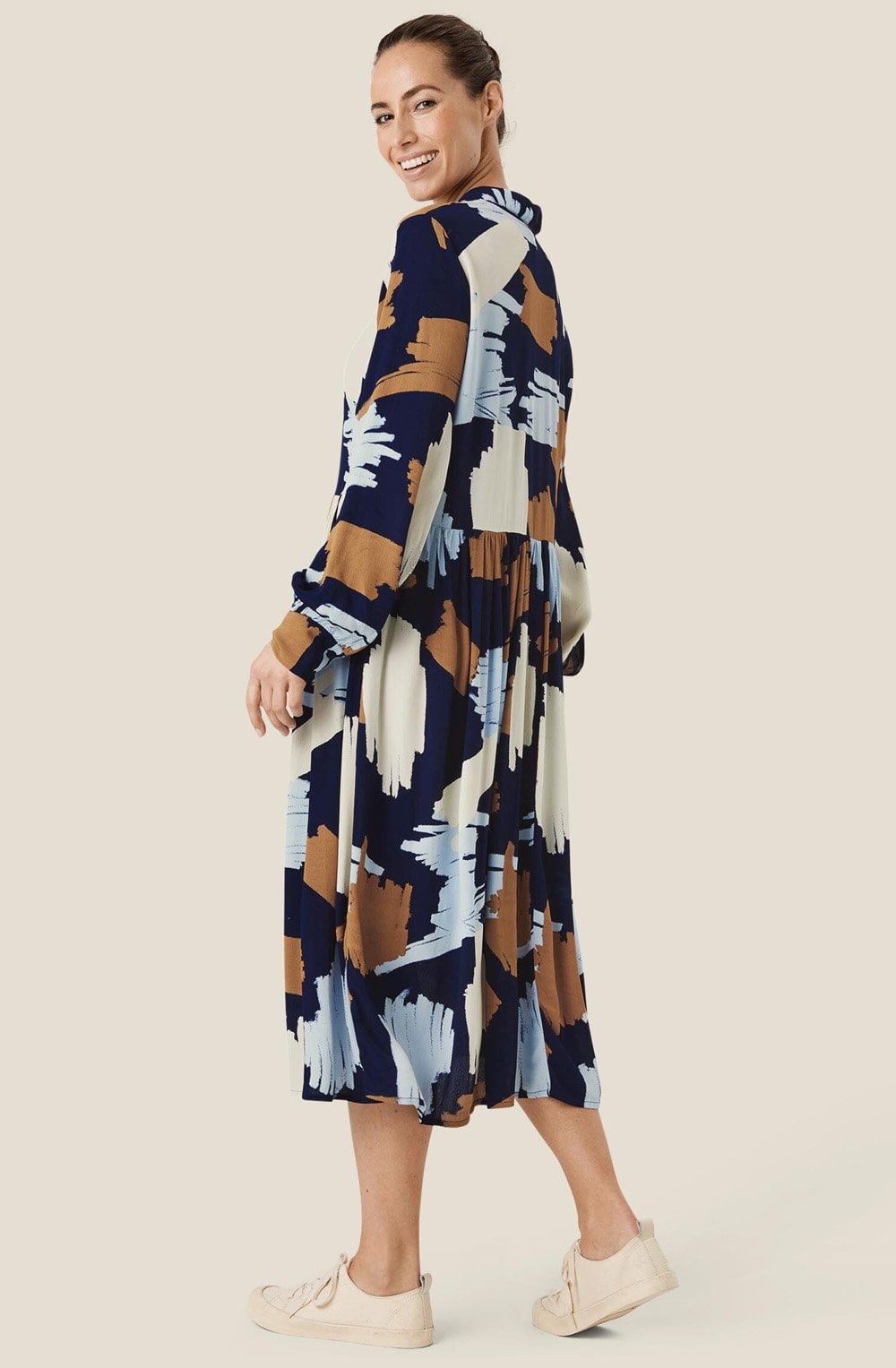 Nejane Maritime Blue Shaped Dress