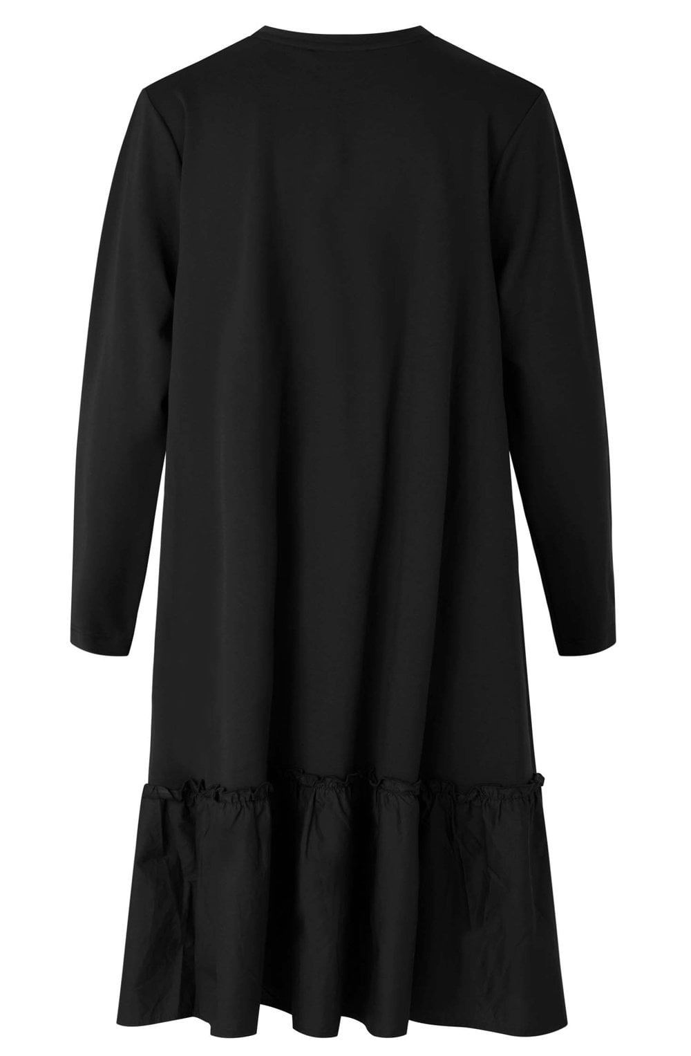 Nell Black Ruffle Dress