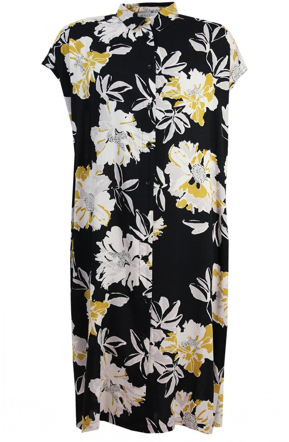 Nella Floral Print Shirt Dress