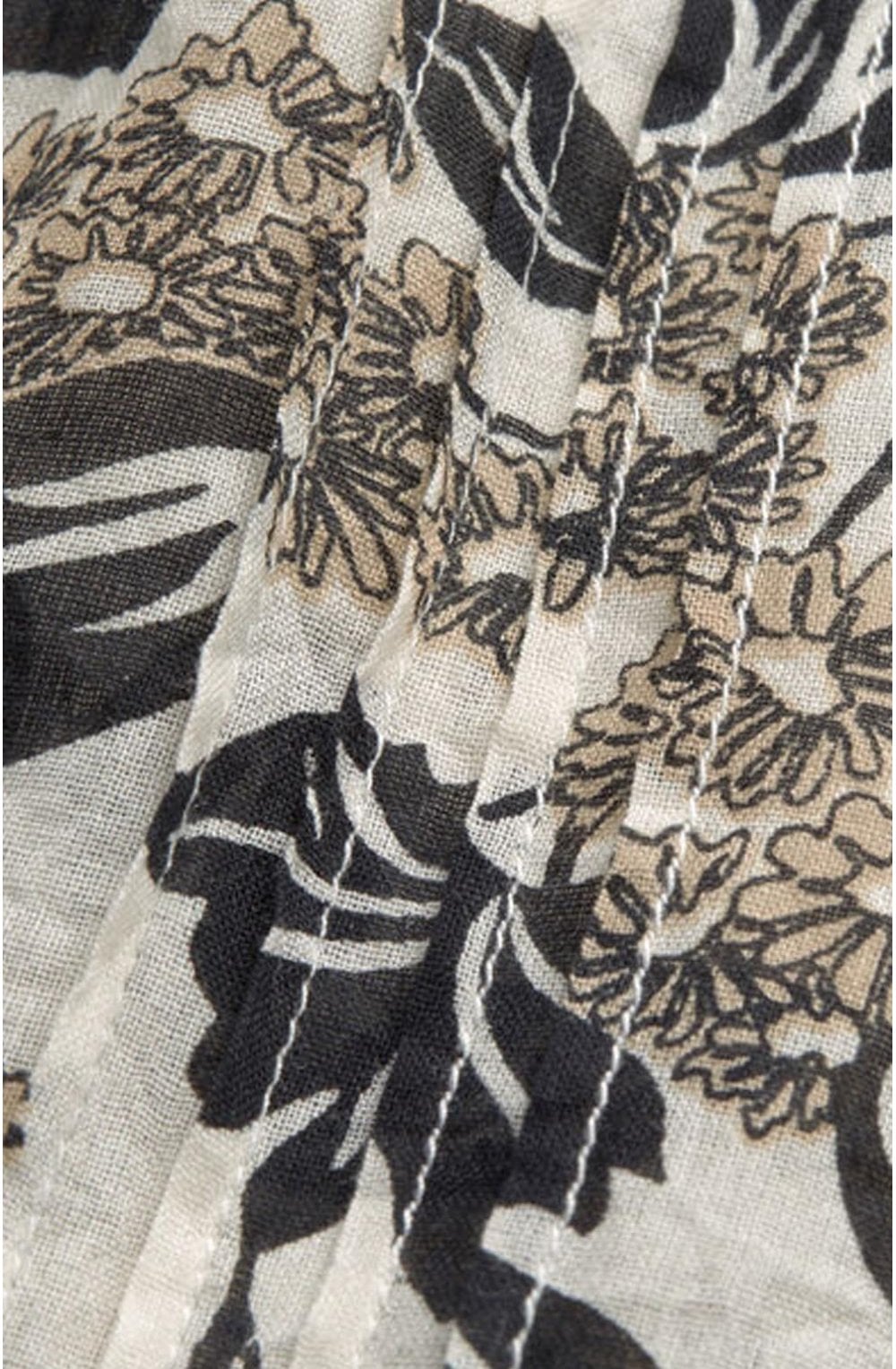 Neoma Sand Floral Print Dress