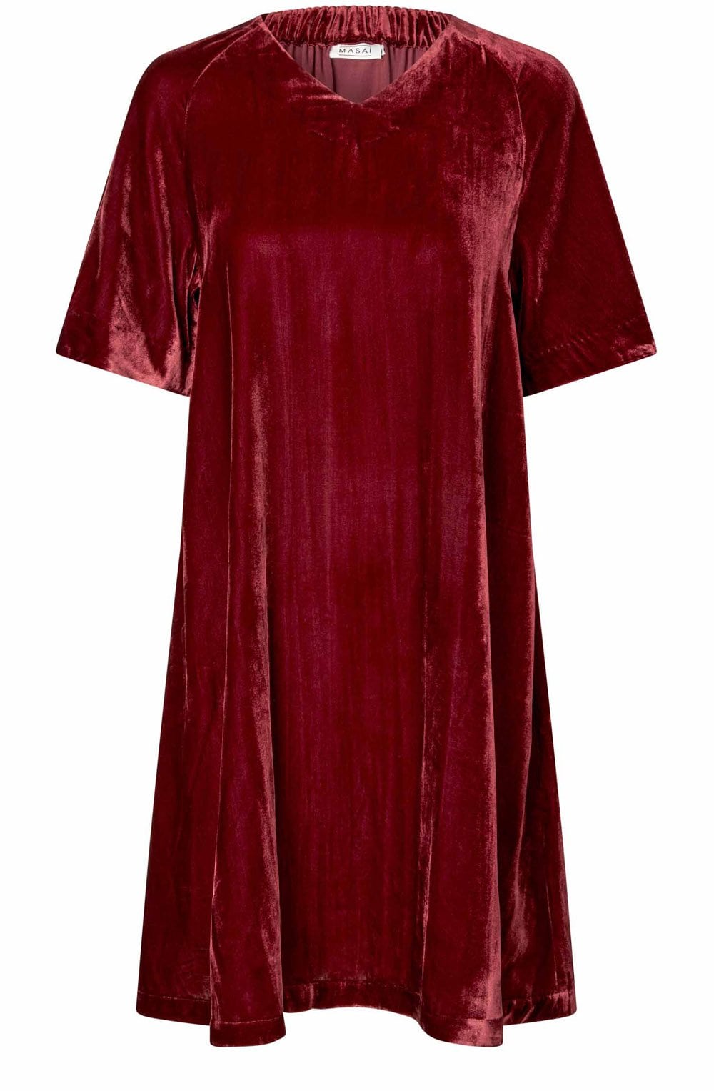 Nethrion Tawny Port Velvet Dress
