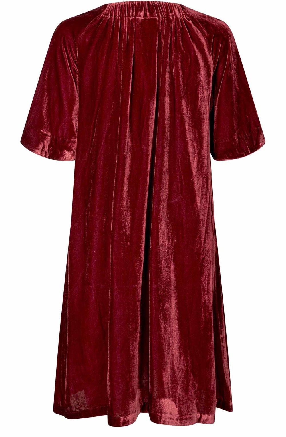 Nethrion Tawny Port Velvet Dress