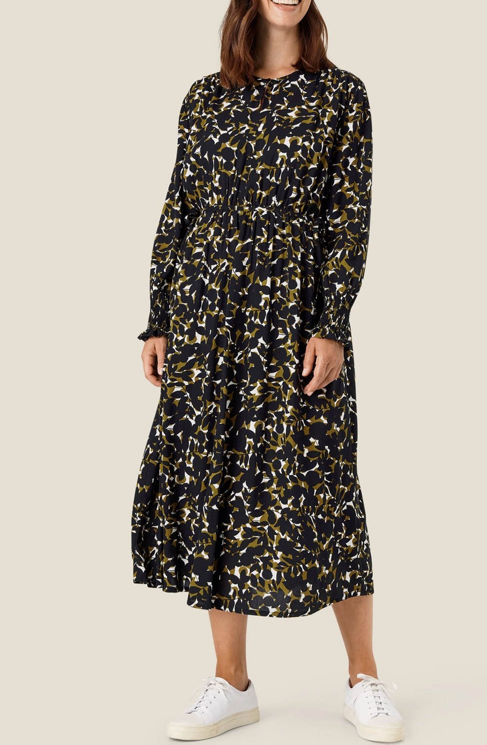 Neve Fir Green Shaped Dress