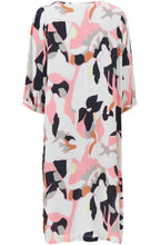 Niana Pink Bold Print Dress