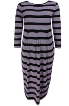 Nicky Black & White Stripe Dress