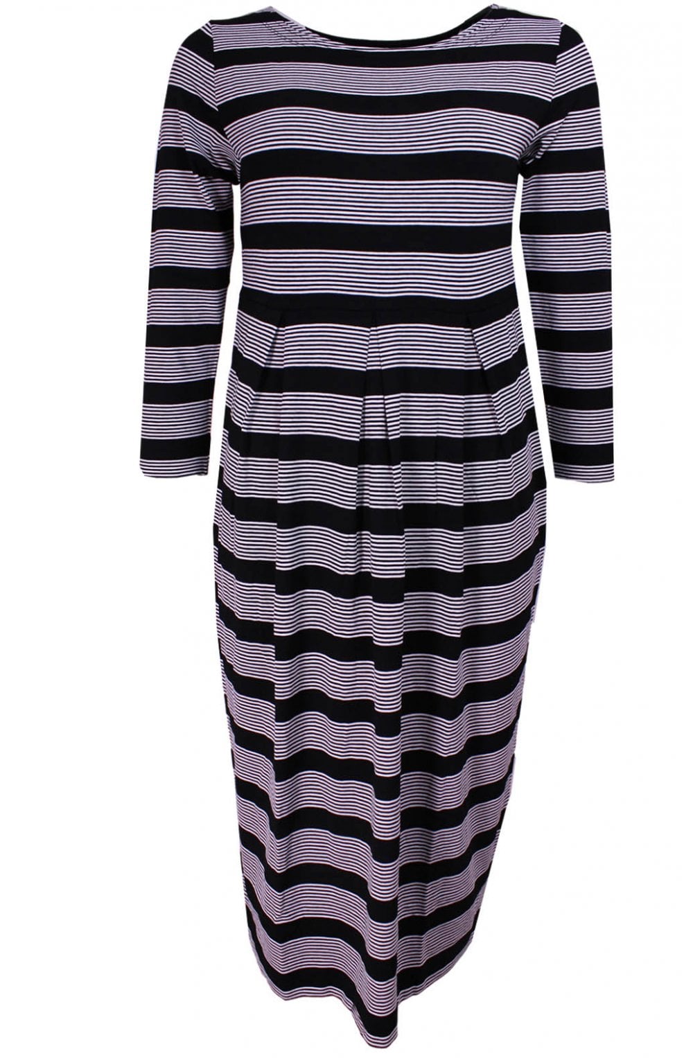 Nicky Black & White Stripe Dress