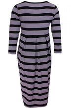 Nicky Black & White Stripe Dress