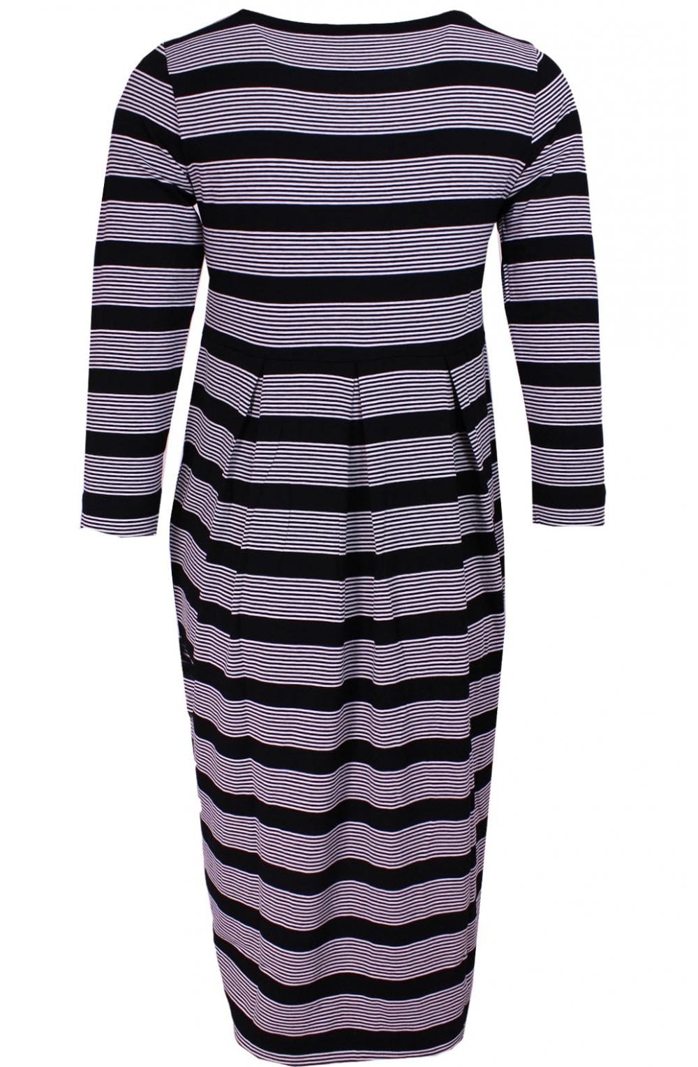 Nicky Black & White Stripe Dress