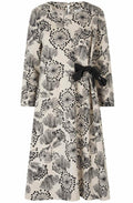 Nikolette Fog Bow Detail Shaped Dress