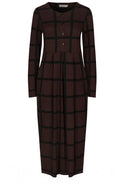 Nilana Coffee Bean Jersey Dress