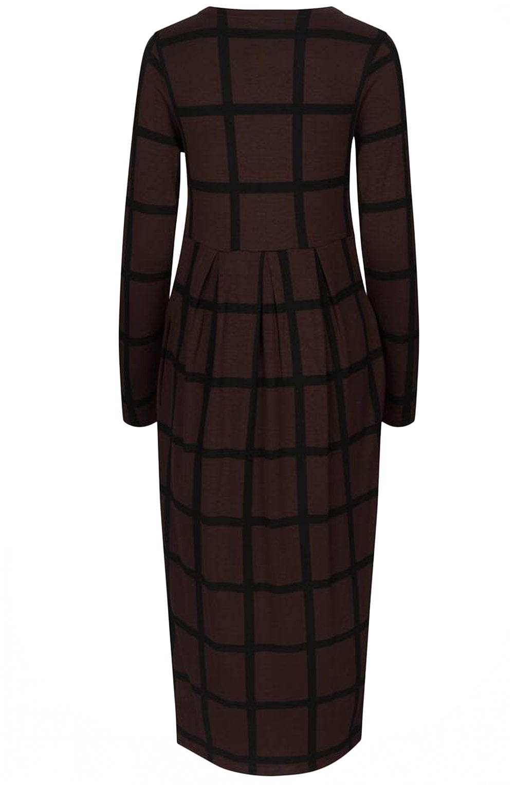 Nilana Coffee Bean Jersey Dress