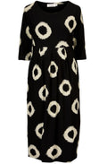 Nima Circular Print Dress